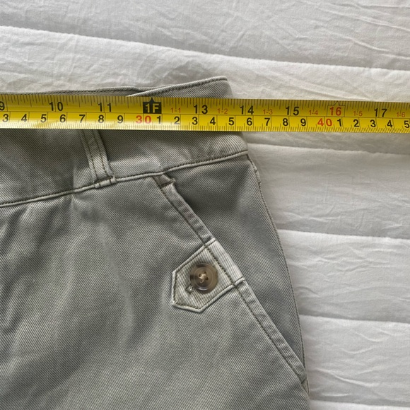 SPANX Light Green Wide Leg Cropped Utility Pants - Picture 9 of 11